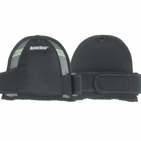 LASTPLAY Black KneeKeeperHV Molded GelFoam MegaSoft Non-Marring Knee Pad LA3550063